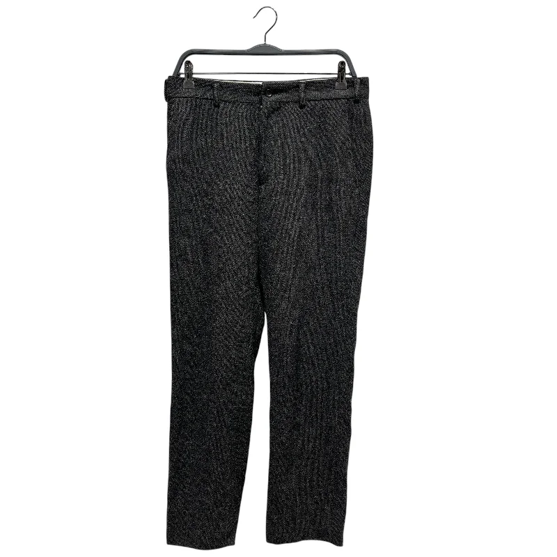 COMME des GARCONS/Pants/S/Wool/GRY/Wool Trousers Bold Men's Animal