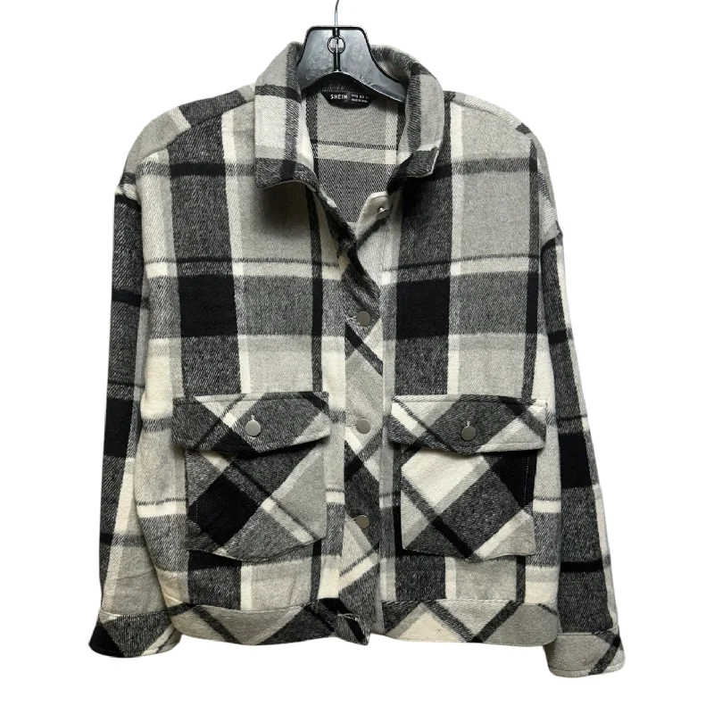 Jacket Shirt By Shein  Size: Xs Preppy Men's College