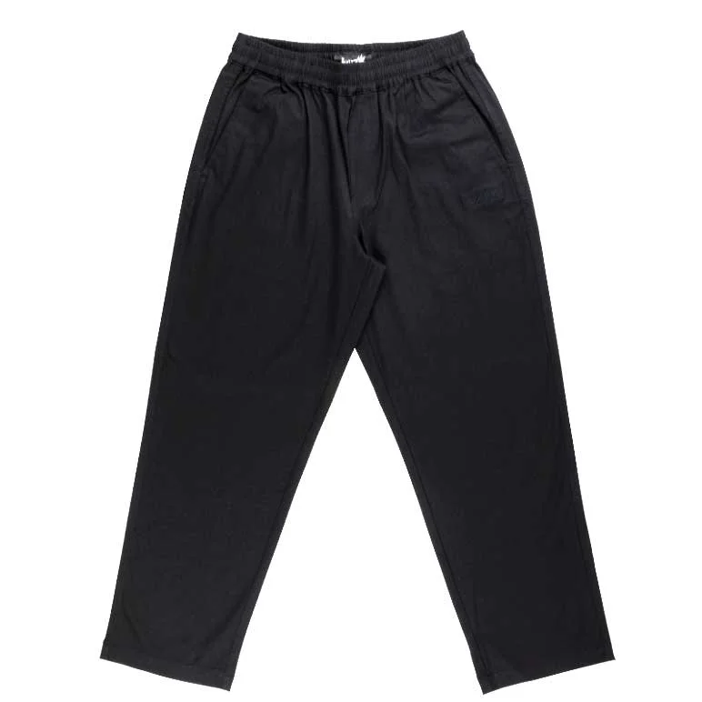 Welcome Principal Cargo Twill Pant - Black Dynamic Men's High