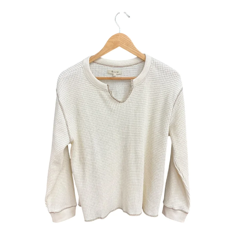 Top Long Sleeve By Madewell  Size: L Organic