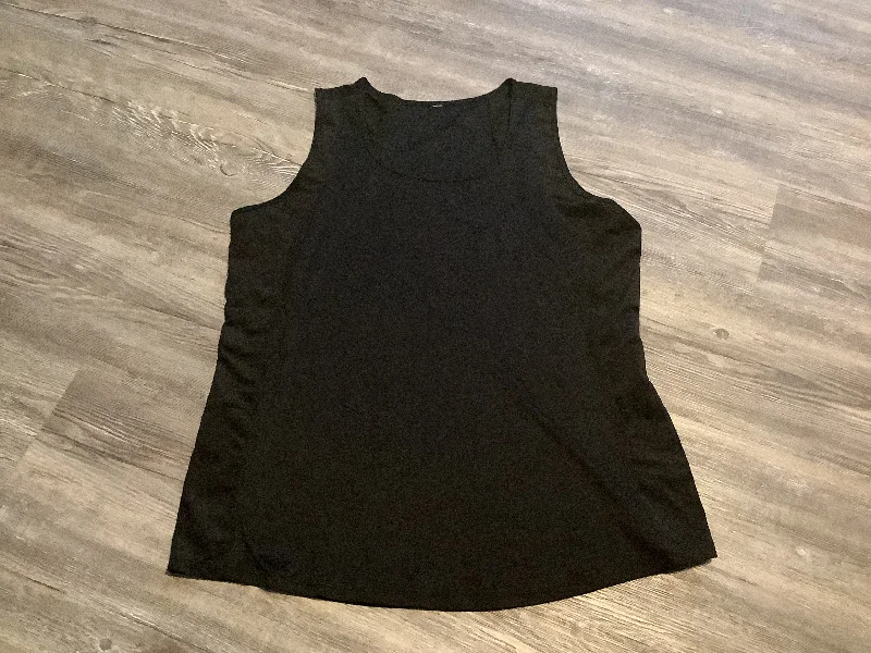 Black Athletic Tank Top Clothes Mentor, Size L Rugged Men's Outdoor 