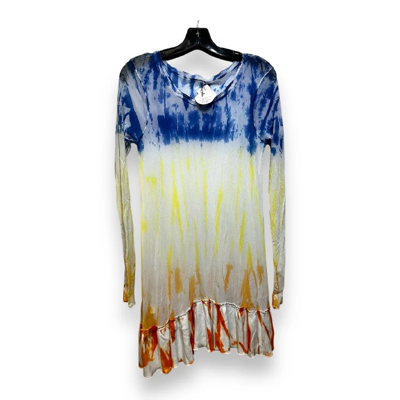 Top Long Sleeve By Clothes Mentor In Tie Dye Print, Size: L Hip Men's Urban