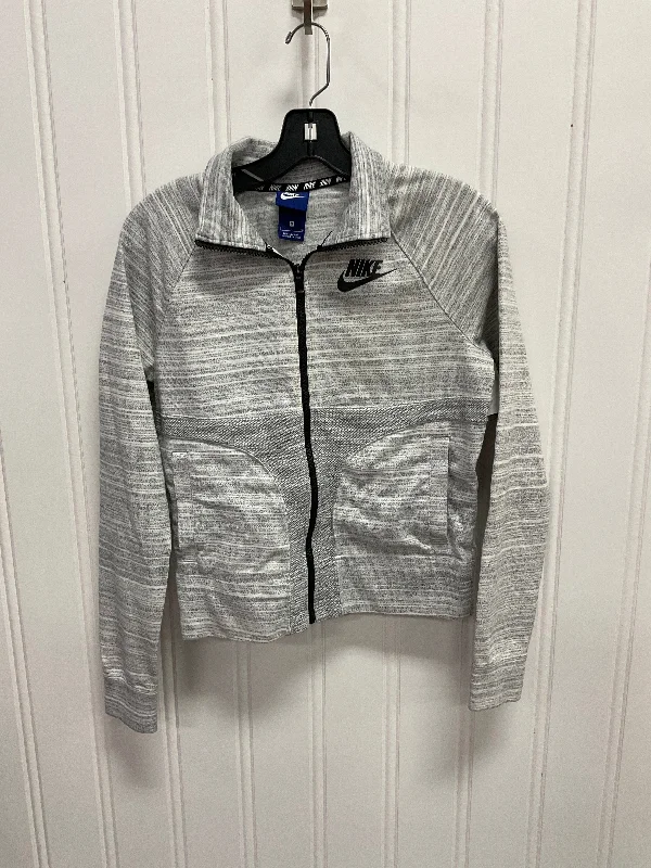 Athletic Jacket By Nike Apparel In Grey, Size: S Sophisticated Men's 