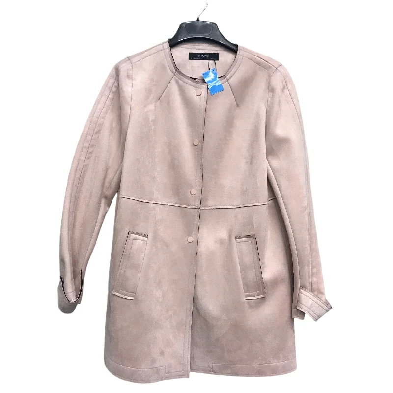 Coat Other By Zara Basic In Pink, Size: Xl Elegant Men's Formal 