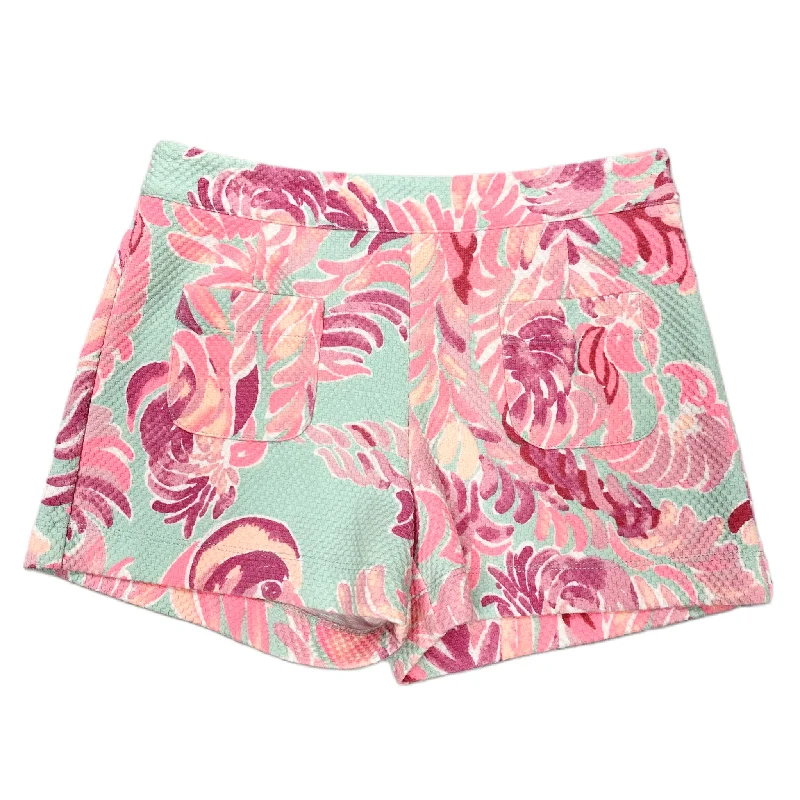 Pink Blue Shorts Designer By Lilly Pulitzer, Size: Xxs Trendy Men's Oversized