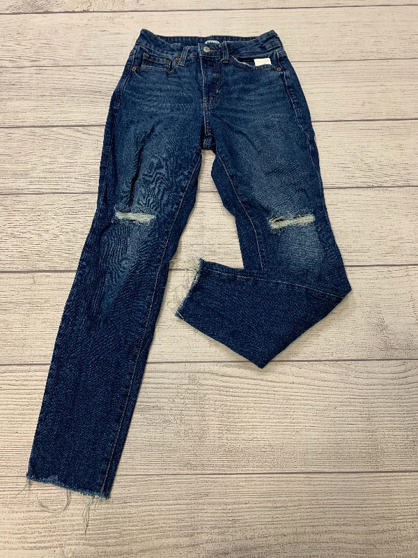 Blue Jeans Straight Old Navy, Size 0 Masculine Men's 