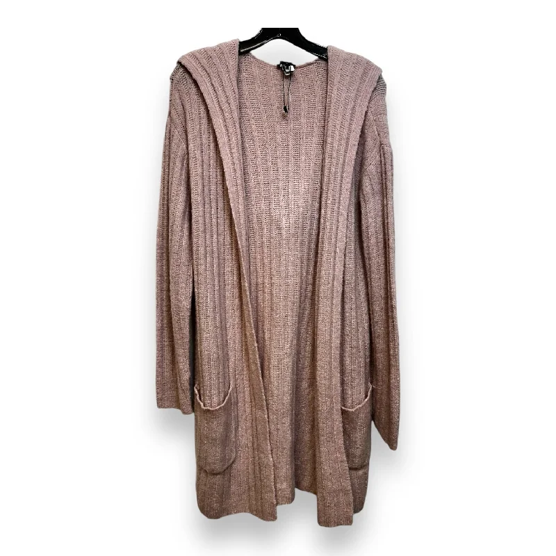 Cardigan By Express O In Dusty Pink, Size: M Dynamic Men's Glow