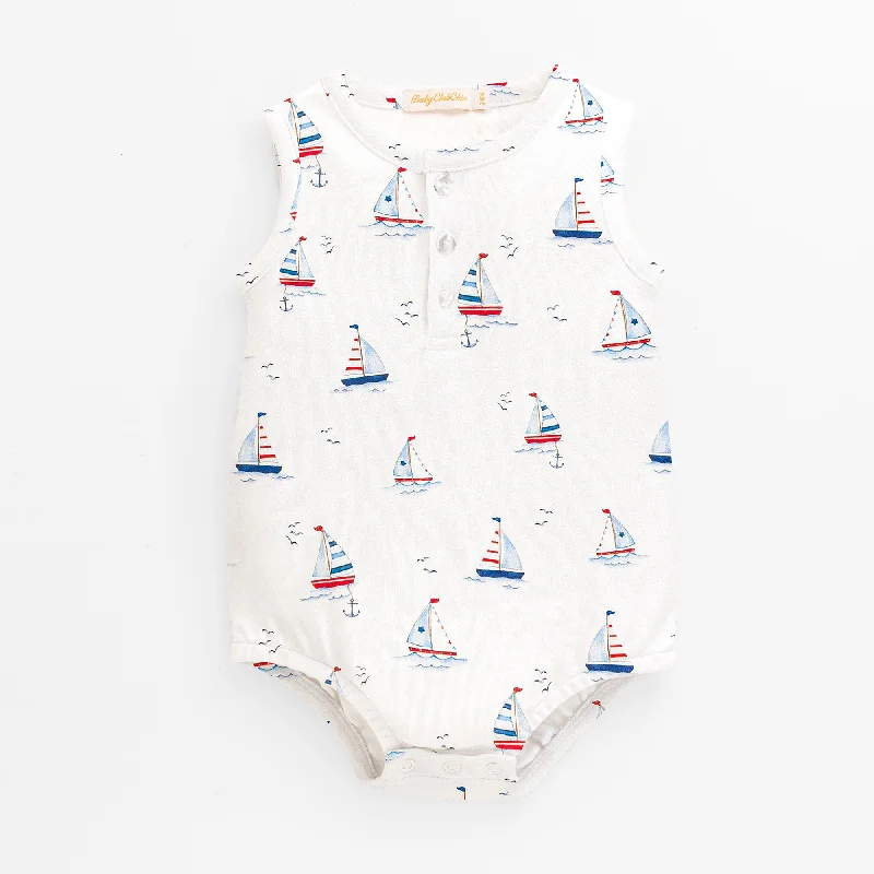 Sailing Boats Bubble Earthy Men's Sustainable 