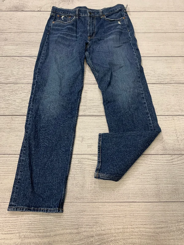 Blue Jeans Straight Gap, Size 12 Sporty Men's Athleisure 