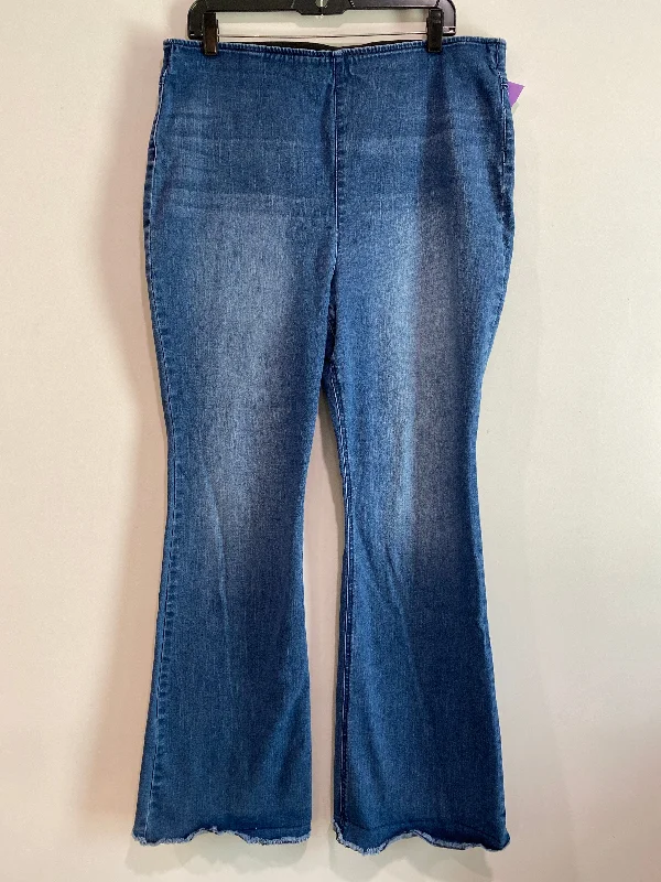 Blue Denim Jeans Jeggings Knox Rose, Size Xxl Trendy Men's Scandinavian