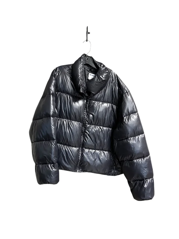 Jacket Puffer & Quilted By Old Navy In Black, Size: Xl Edgy Men's Punk