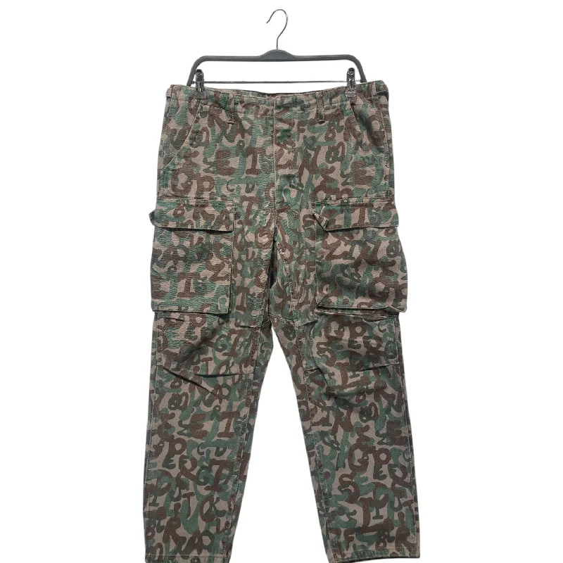 ksubi/Bootcut Pants/Denim/GRN/Camouflage/ Sleek Men's Contemporary 