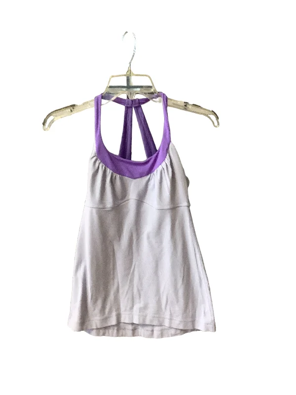 Purple Athletic Tank Top Lululemon, Size 6 Monochromatic All