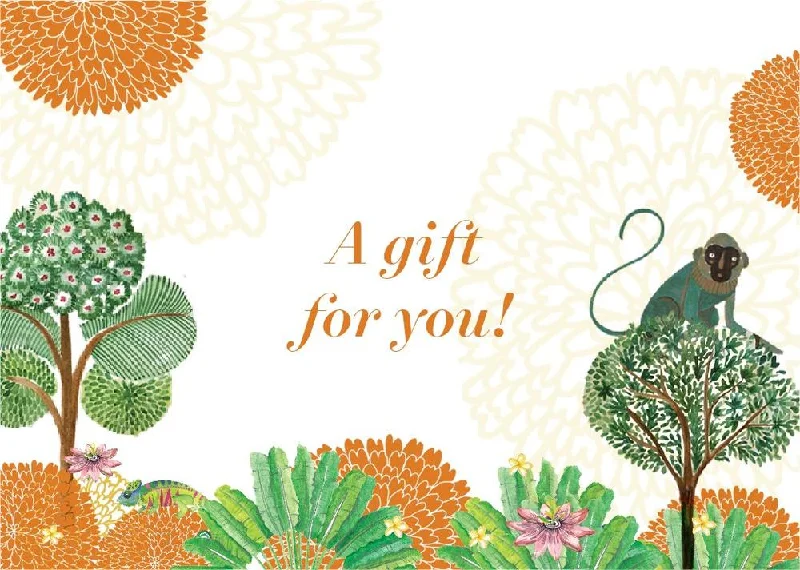 Festive gift card - Forest Organic