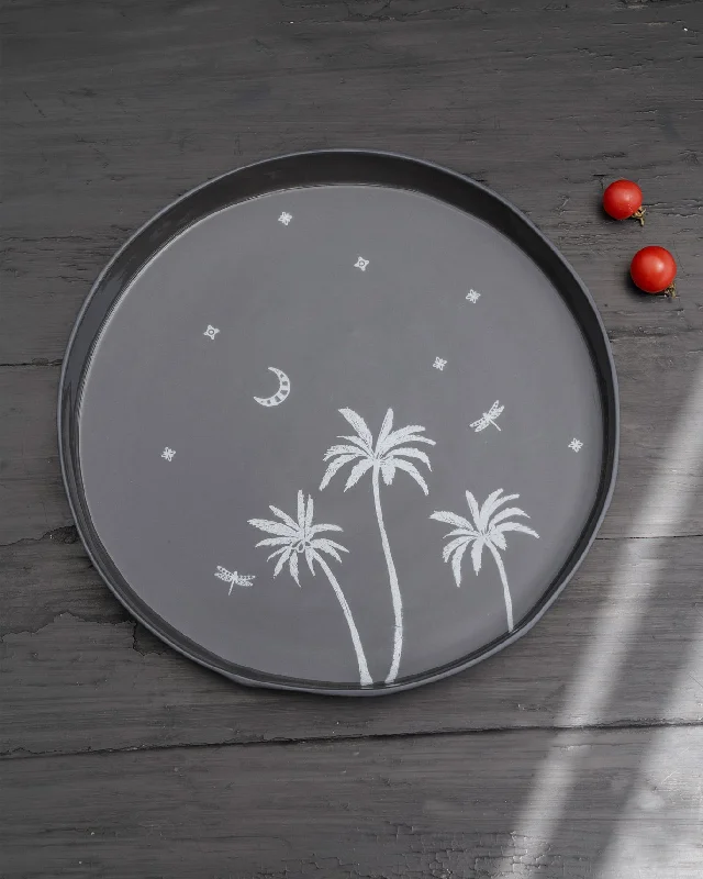 Swaying Palm Platter Dynamic Men's Glow