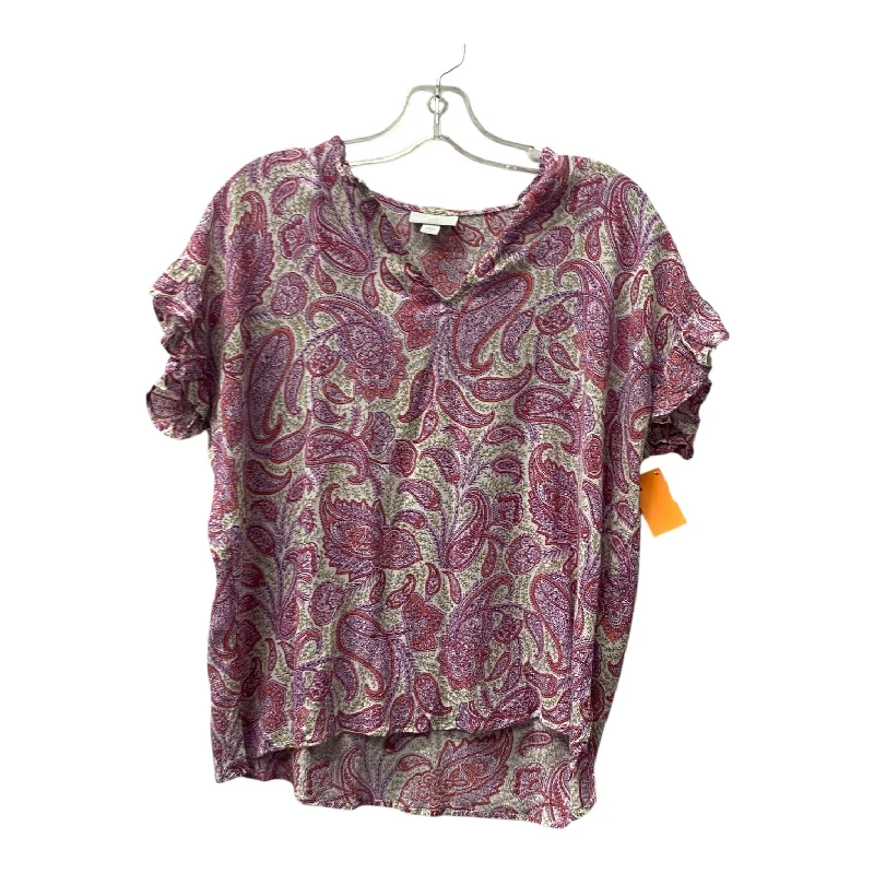 Top Ss By J. Jill In Purple, Size:S Practical Men's Quick