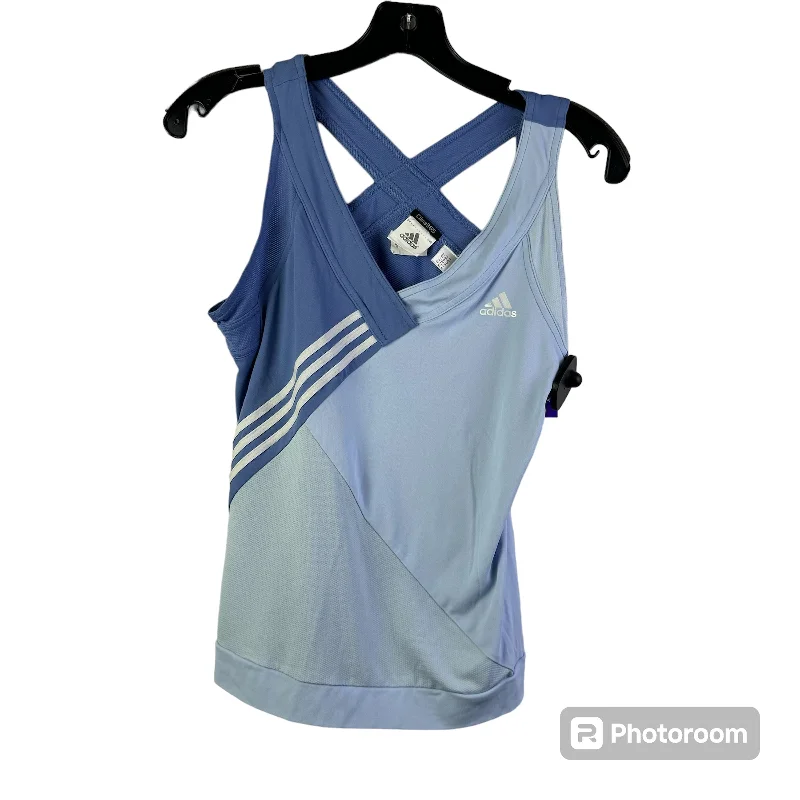 Blue Athletic Tank Top Adidas, Size M Laid