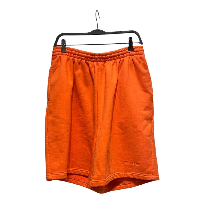 BALENCIAGA/Shorts/S/Cotton/ORN/BRIGHT ORANGE COTTON SHORTS Refined Men's Classic 