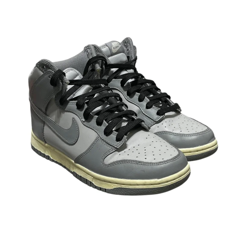 NIKE/Hi-Sneakers/US 8/Leather/GRY/ DUNKS AGED GREY DD1869-001 Organic