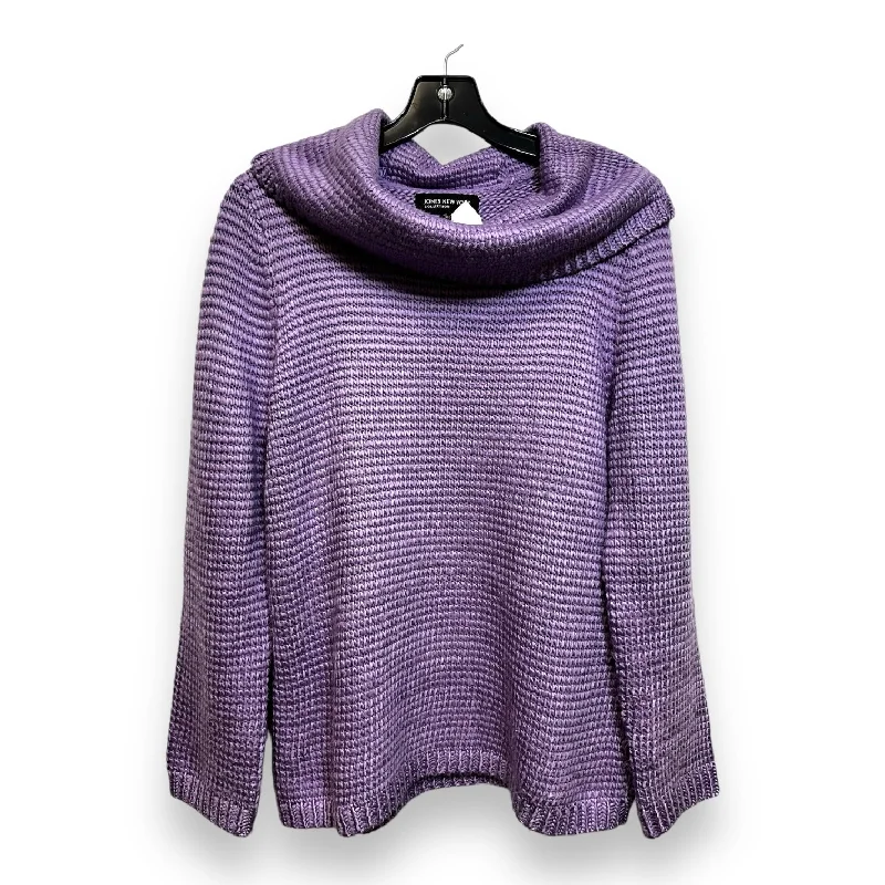 Sweater By Jones New York In Lavender, Size: L Casual Men's Japanese 