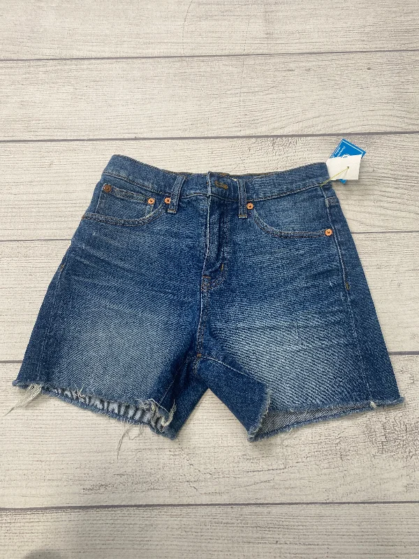 Denim Shorts Designer Madewell, Size 0 Trendy Men's Scandinavian