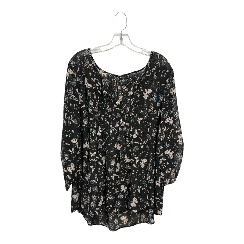 Top Ss By Torrid In Black, Size:2X Earthy Men's Sustainable 