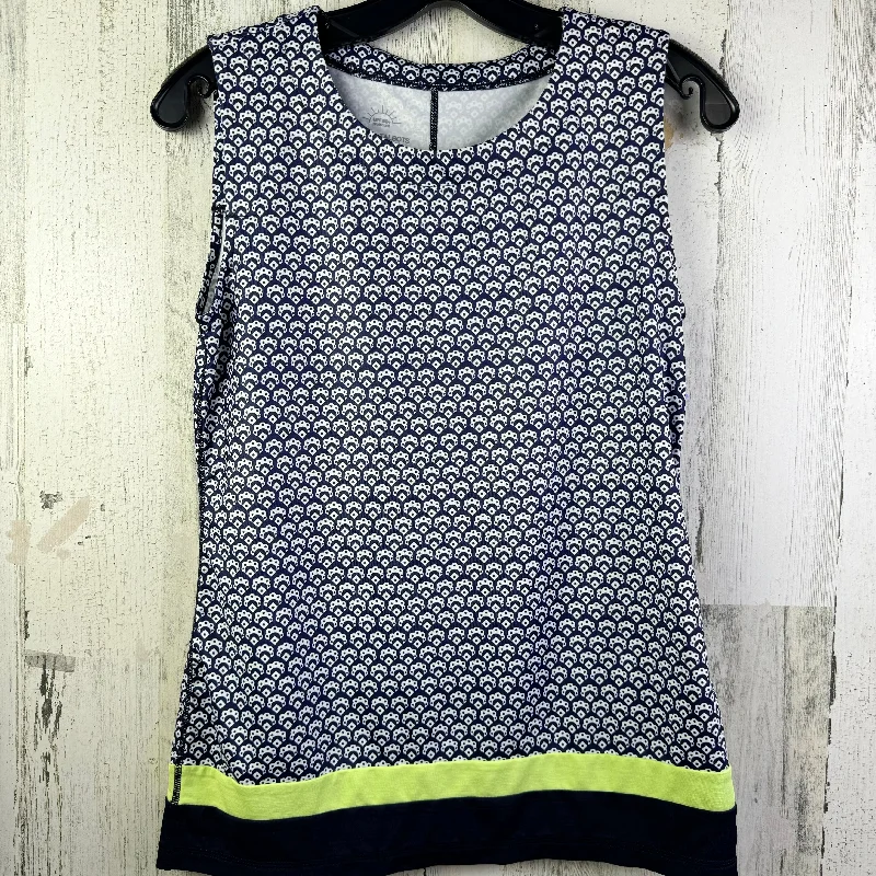 Blue Athletic Tank Top Talbots, Size Xs Confident Men's Power