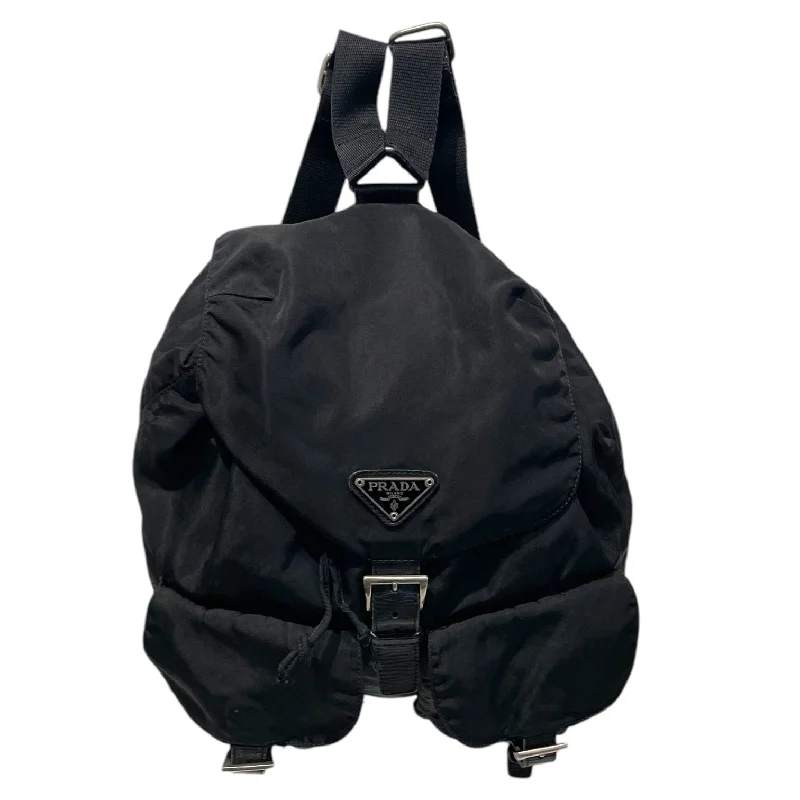 PRADA/Backpack/Nylon/BLK/59 Rugged Men's Outdoor 