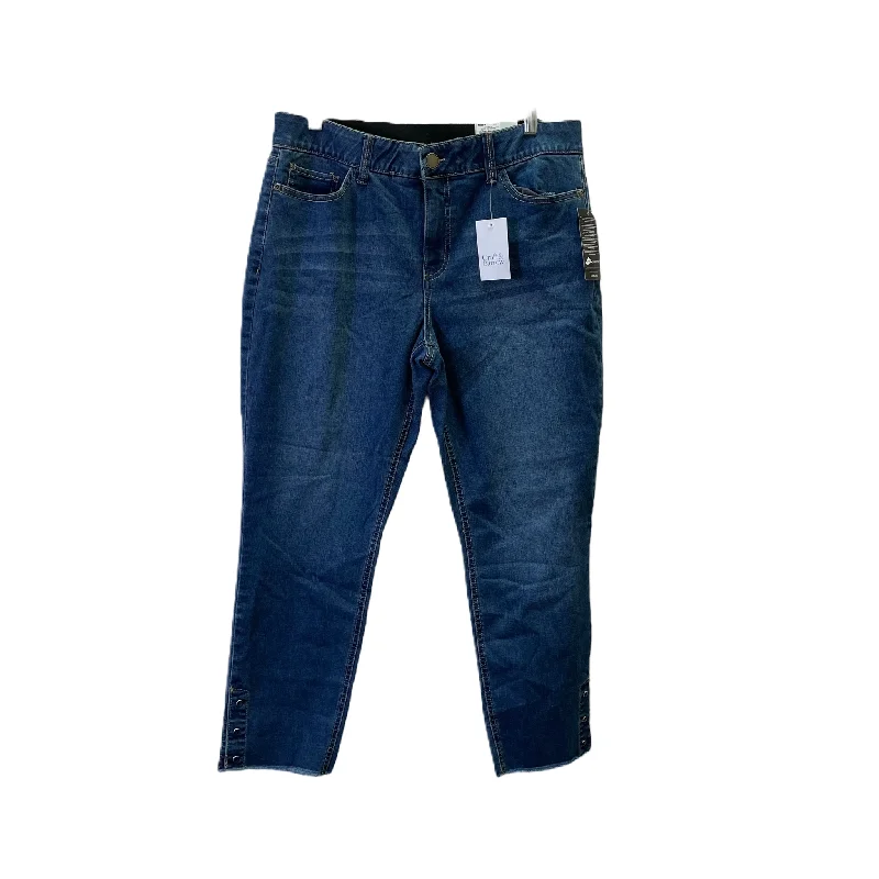 Blue Jeans Cropped By Croft And Barrow, Size: 18 Bold Men's Statement