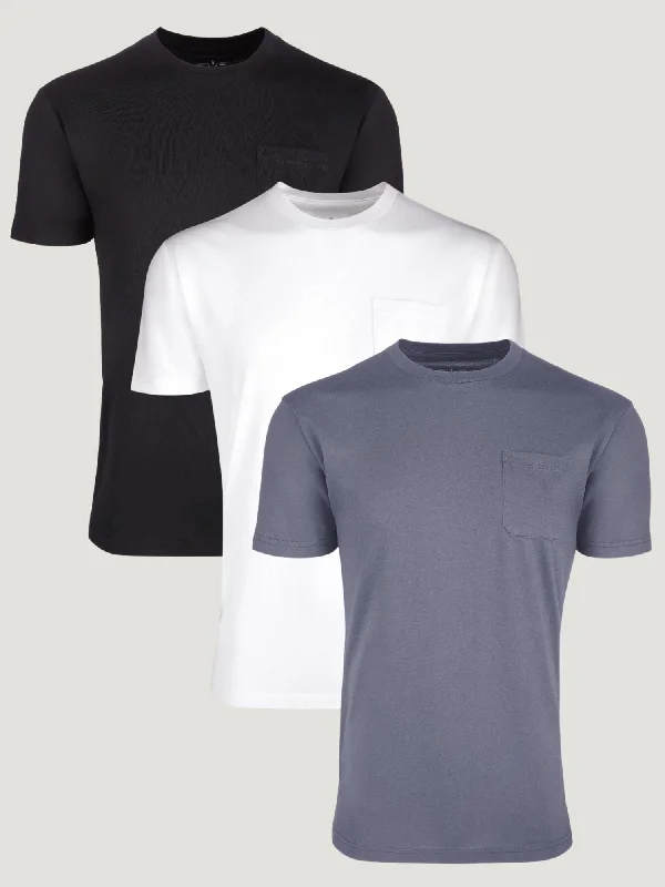 Foundation Pocket Tee 3-Pack Relaxed Men's Beach