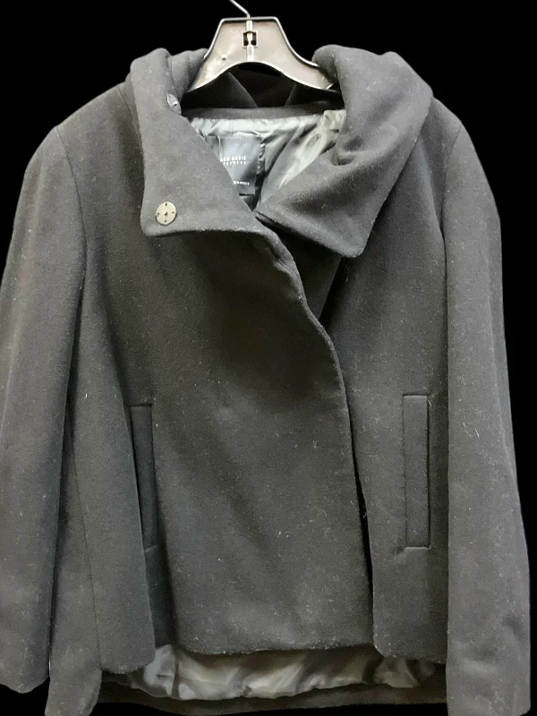 Coat Peacoat By Zara Basic In Black, Size: S Rugged Men's Outdoor 