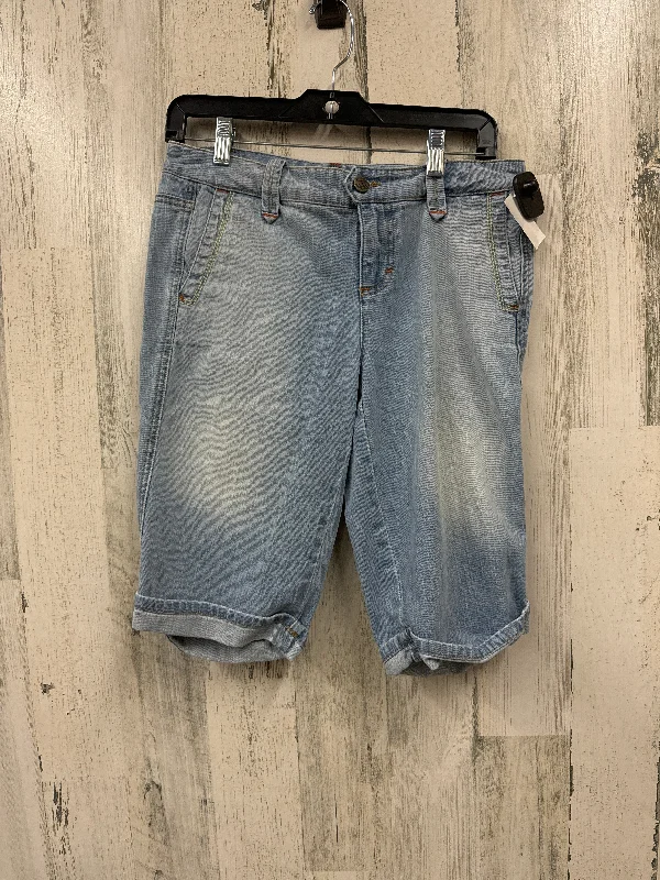 Blue Denim Shorts Tommy Hilfiger, Size 4 Unique Men's Patch