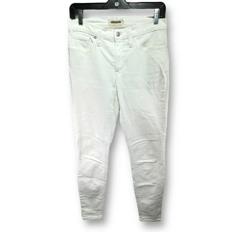 White Jeans Skinny Madewell, Size 6 Stylish Men's Tropical 