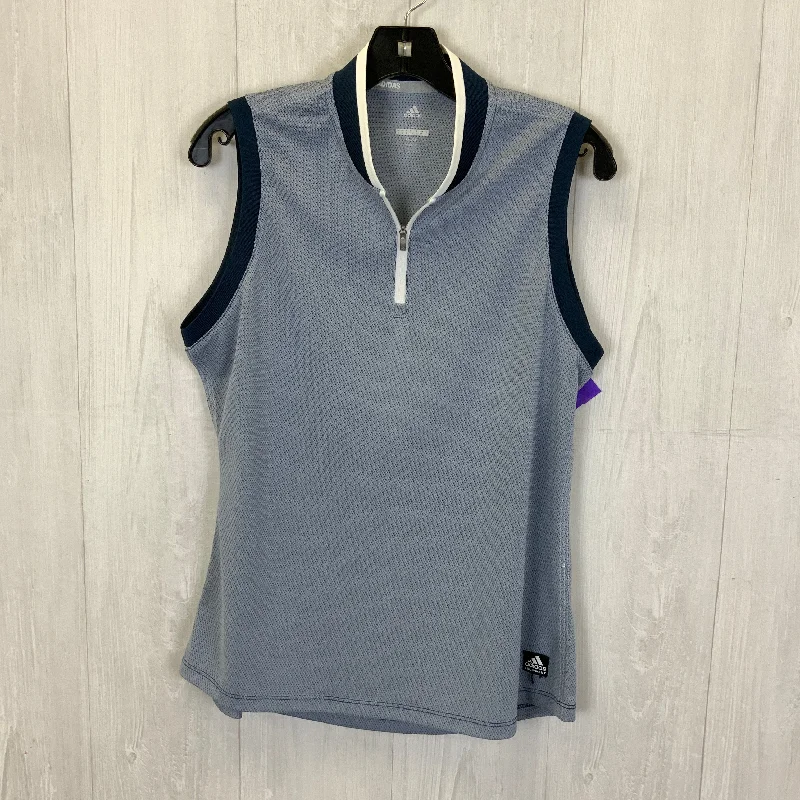 Blue Athletic Tank Top Adidas, Size L Cozy Men's Winter